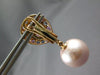 2.69CT DIAMOND & AAA SAPPHIRES & PINK SOUTH SEA PEARL 18KT ROSE GOLD 3D EARRINGS