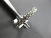 LARGE 1.38CT DIAMOND 18KT WHITE GOLD 3D 3/4TH ETERNITY WEDDING ANNIVERSARY RING