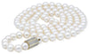 1.0CT DIAMOND & AAA SOUTH SEA PEARL 14K YELLOW GOLD 3D OCTAGON FUN LOVE NECKLACE