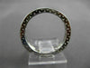 ESTATE ROUND & PRINCESS CUT DIAMOND 14KT WHITE GOLD ETERNITY RING BAND #17174