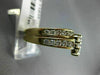 LARGE 1.54CT ROUND DIAMOND & AAA SAPPHIRE 14K YELLOW GOLD 3D ENGAGEMENT RING SET