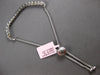 ESTATE LARGE 3.10CT DIAMOND 14KT WHITE GOLD 3D ROUND ADJUSTABLE TENNIS BRACELET