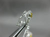 LARGE 8.11CT WHITE & FANCY COLOR DIAMONDS 18KT GOLD FILIGREE HANGING EARRINGS