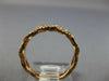 .37CT DIAMOND 18KT ROSE GOLD 3D INFINITY ETOILE SEMI ETERNITY ANNIVERSARY RING