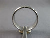 WIDE 14KT WHITE GOLD 3D SOLID SQUARE ETERNITY COMFORT FIT MENS ANNIVERSARY RING