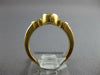 1.15CT DIAMOND & TANZANITE 14K YELLOW GOLD CLASSIC 3 STONE BEZEL ENGAGEMENT RING