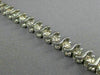 ESTATE 5.10CT ROUND DIAMOND 14KT WHITE GOLD 3D CLASSIC S TENNIS BRACELET #20439