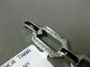 ESTATE LARGE 1.45CT DIAMOND & AAA ONYX 18KT WHITE GOLD 3D OCTAGON LINK BRACELET