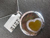LARGE .42CT DIAMOND & AAA MOTHER OF PEARL 18KT WHITE GOLD CIRCULAR HEART PENDANT