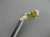 ESTATE 1.58CTW DIAMOND 18K YELLOW GOLD ENGAGEMENT RING SEMI MOUNT SETTING #20656