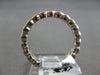 1.84CT DIAMOND 18K WHITE GOLD ROUND SEMI BEZEL ETERNITY WEDDING ANNIVERSARY RING