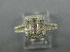LARGE 1.70CT DIAMOND 18K ROSE GOLD 3D CLUSTER ENGAGEMENT INSERT ANNIVERSARY RING