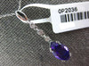 5.5CT DIAMOND & AAA AMETHYST 14KT WHITE GOLD 3D MARQUISE ETOILE FLOATING PENDANT