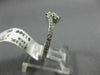 ESTATE .25CT DIAMOND 14KT WHITE GOLD 2 STONE CRISS CROSS SEMI ETERNITY LOVE RING