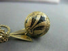 ANTIQUE LARGE 14KT YELLOW GOLD & BLACK ENAMEL FROM 1800'S PIN ONE OF A KIND 1893