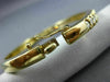ANTIQUE 3.60CT ROUND CUT DIAMOND 18KT YELLOW GOLD CLASSIC BANGLE BRACELET #1852