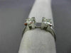 .65CT PRINCESS DIAMOND 14K WHITE GOLD 3D 3 STONE SEMI MOUNT ENGAGEMENT RING 1575