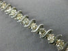 ESTATE 5.10CT ROUND DIAMOND 14KT WHITE GOLD 3D CLASSIC S TENNIS BRACELET #20439