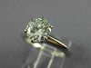 LARGE TIFFANY & CO GIA 1.52CT DIAMOND PLATINUM GOLD ENGAGEMENT RING E VS2 #26497
