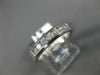 ESTATE .46CT DIAMOND 14KT WHITE GOLD 7 STONE CHANNEL SET ANNIVERSARY RING #14597