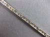 .80CT DIAMOND 14KT WHITE GOLD FILIGREE PAST PRESENT FUTURE FUN TENNIS BRACELET