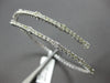 LARGE 1.65CT DIAMOND 14KT WHITE GOLD BY THE YARD FLEXIBLE TENNIS BANGLE BRACELET