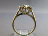 ESTATE .50CT DIAMOND & AAA OPAL 14KT WHITE GOLD MARQUISE & ROUND FUN RING #27557
