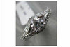 ANTIQUE ROUND DIAMOND 1.10CT 14KT WHITE GOLD ENGAGEMENT FRIENDSHIP RING