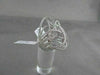 ANTIQUE WIDE FILIGREE 1.43CTW DIAMOND 18KT W GOLD RING