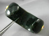 ANTIQUE LARGE ROSE CUT DIAMOND & TOURMALINE 22KT YELLOW GOLD FLOWER BANGLE 24327