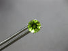 ESTATE 1.80CT AAA PERIDOT 14KT WHITE GOLD CLASSIC SOLITAIRE STUD EARRINGS #27901