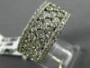 ESTATE WIDE 2.80CT DIAMOND 14K WHITE GOLD ETOILE WEDDING ANNIVERSARY RING #21820