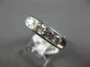 LARGE 1.45CT DIAMOND 14K WIHITE GOLD ROUND COMFORT FIT WEDDDING ANNIVERSARY RING