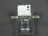ESTATE .40CT DIAMOND 14K WHITE GOLD SHARE PRONG WEDDING ANNIVERSARY RING 19781