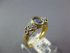 .48CT DIAMOND & AAA TANZANITE 14KT YELLOW GOLD 3D OVAL DOUBLE HEART PROMISE RING