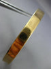 ESTATE WIDE 2.0CT DIAMOND 14K YELLOW GOLD CLASSIC ETOILE BANGLE BRACELET #1896