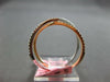 ESTATE .24CT DIAMOND 14KT WHITE & ROSE GOLD 3D CRISS CROSS X INFINITY LOVE RING