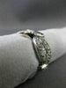 ANTIQUE 1.10CT OLD MINE DIAMOND PLATINUM ETERNITY WEDDING ANNIVERSARY RING #9425