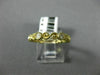 ESTATE .44CT DIAMOND 14KT YELLOW GOLD INFINITY FILIGREE WEDDING ANNIVERSARY RING