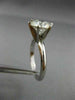 GIA 2.31CT ROUND DIAMOND H SI1 EXCELLENT CUT CLASSIC PLATINUM ENGAGEMENT RING