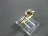 ANTIQUE .35CT BAGUETTE & ROUND DIAMOND 14K YELLOW GOLD ABSTRACT PINKY RING 22473