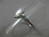 ESTATE WIDE .95CT DIAMOND MARQUISE 14K WHITE GOLD 3 STONE ENGAGEMENT RING #22182