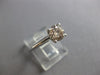 .90CT CHOCOLATE FANCY DIAMOND 14KT WHITE GOLD 3D ROUND SOLITAIRE ENGAGEMENT RING
