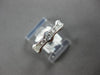 .35CT DIAMOND 14K WIHITE GOLD SEMI BEZEL 7 STONE ROUND WEDDDING ANNIVERSARY RING