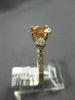 ESTATE 1.45CT DIAMOND & AAA MORGANITE 14KT ROSE GOLD 3D CLASSIC ENGAGEMENT RING