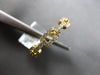 ESTATE .31CT DIAMOND 18KT YELLOW GOLD 3D CLASSIC MULTI LINK RECTANGULAR FUN RING