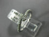 ESTATE .25CT DIAMOND 14KT WHITE GOLD 2 STONE CRISS CROSS SEMI ETERNITY LOVE RING