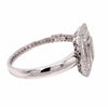 LARGE 6.36CT DIAMOND 18KT WHITE GOLD MULTI SHAPE INTERCHANGEABLE BANGLE BRACELET