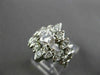 ANTIQUE LARGE 1.15CT ROUND DIAMOND 14K WHITE GOLD COCKTAIL ENGAGEMENT RING 21328