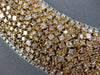 ESTATE MASSIVE 51.21CT WHITE & PINK DIAMOND 18KT 2 TONE GOLD 3D TENNIS NECKLACE